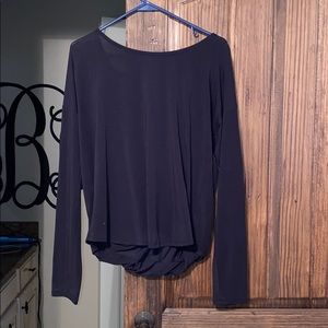 GapFit Open Back Long Sleeve